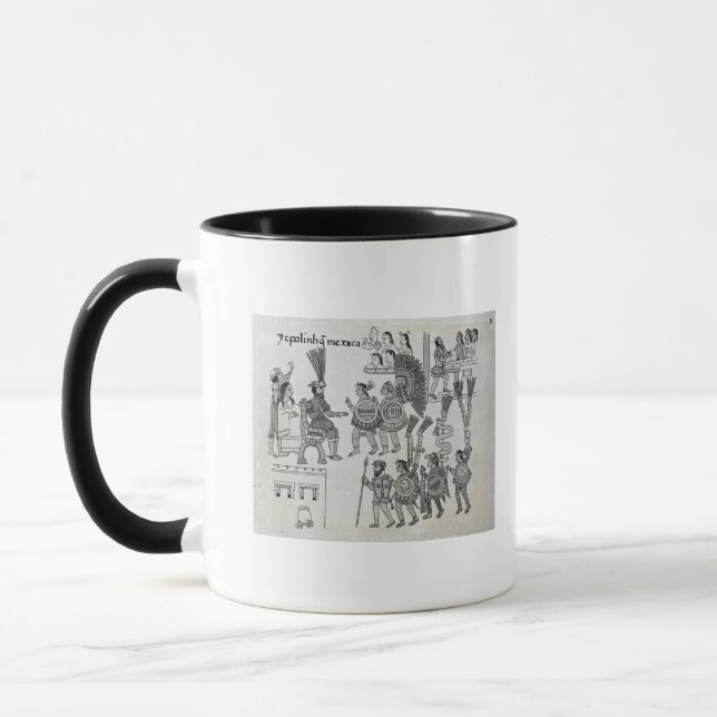 Mug Les dernières redditions aztèques de Cuauhtemoc (Gauche)
