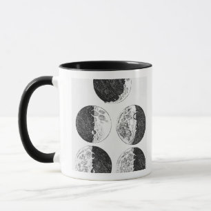 Mug Les dessins de Galileo des phases de la lune