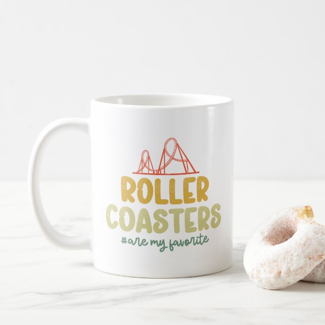 Mug Les Dessous de verre À Roulettes Sont Mon Parc D'A (Avec donut)