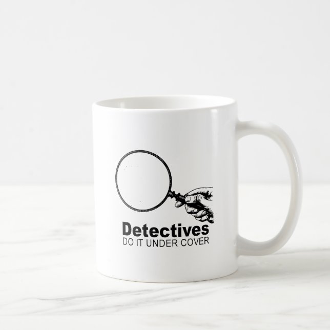 Mug les détectives le font sous couverture (Droite)