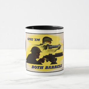 Mug Les deux barils, Militaire & Industrie, Effort de