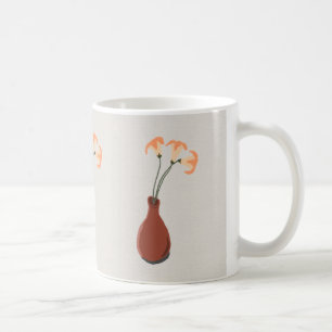 Mug Les dimanches dans un vase rouge