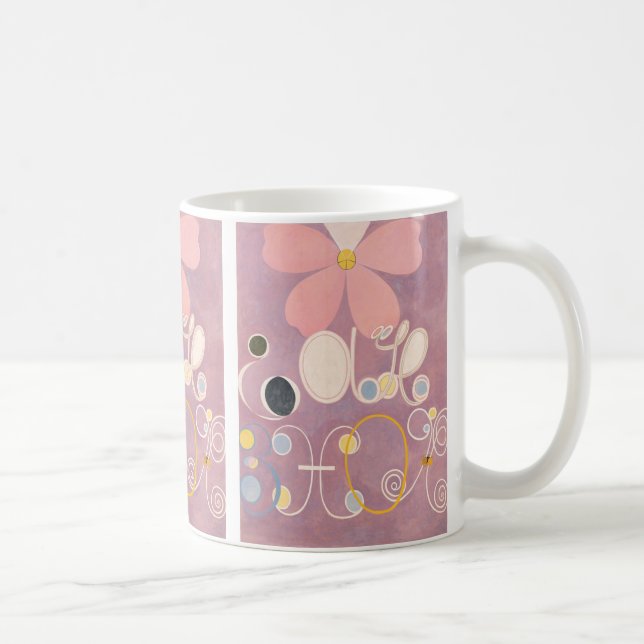 Mug Les dix plus grands n° 5 Adulthood de Hilma Klint (Droite)
