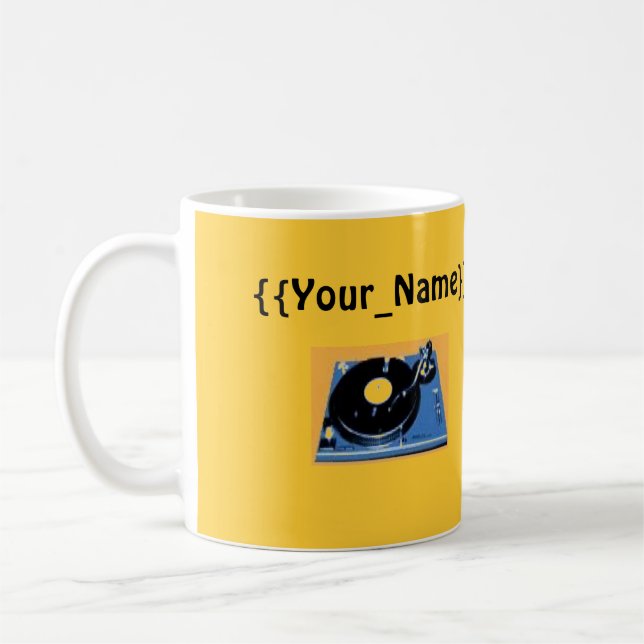 Mug Les DJ font la musique (Gauche)