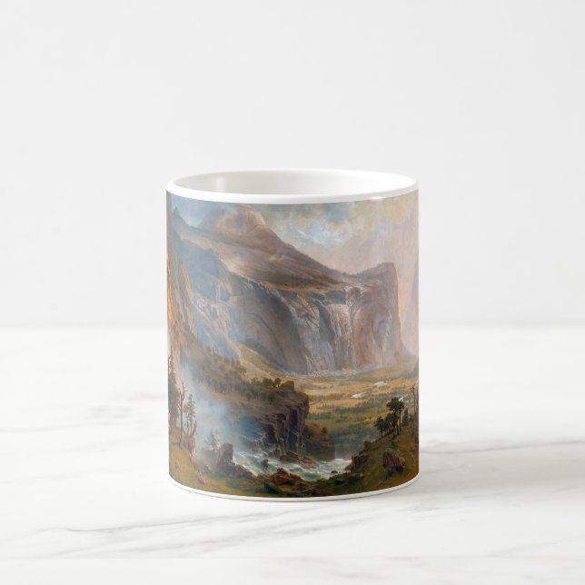 Mug Les Dômes de Yosemite par Albert Bierstadt  (Centre)