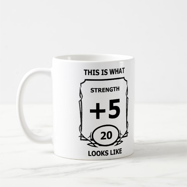 Mug Les donjons et les dragons renforcent la boue (Gauche)