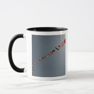 Mug Les drapeaux volent au-dessus de la plate-forme