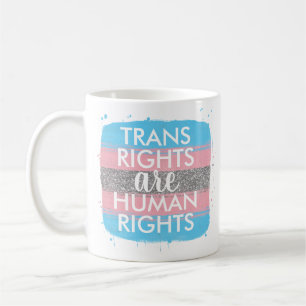 Mug Les droits trans sont des droits humains