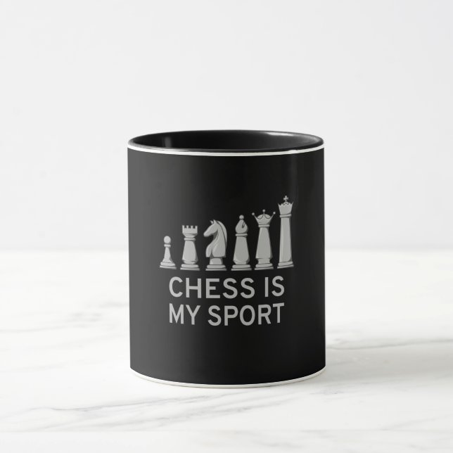 Mug Les échecs sont mon sport (Centre)