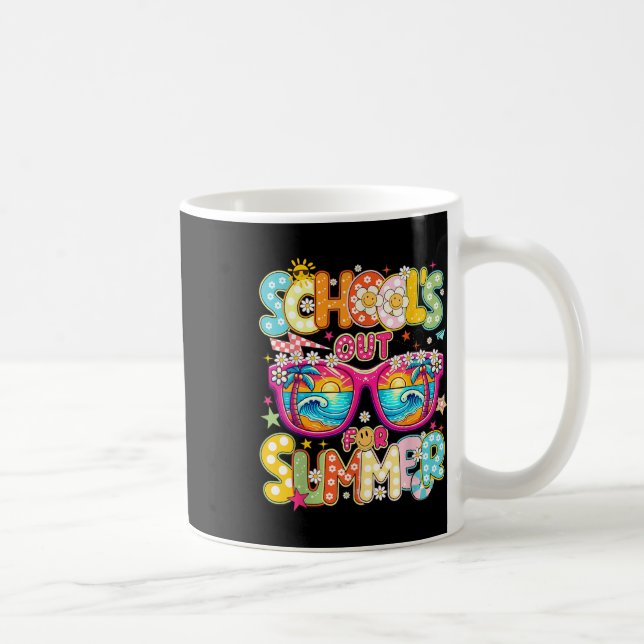Mug Les Écoles Pour L'Été Dernier Jour De L'École (Droite)