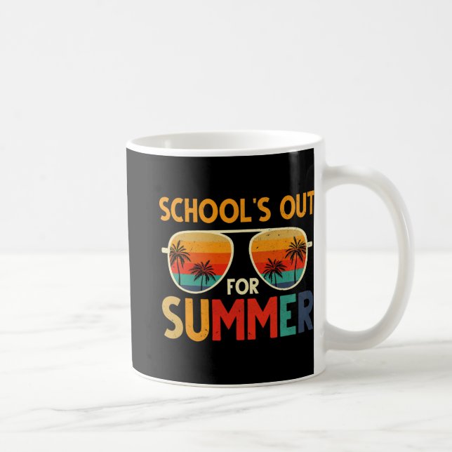 Mug Les Écoles Pour L'Été Dernier Jour De L'École Ense (Droite)