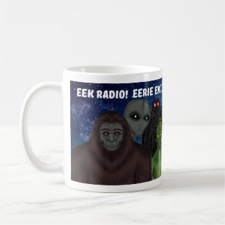 Mug Les EEK transmettent par radio, alien, fantôme,