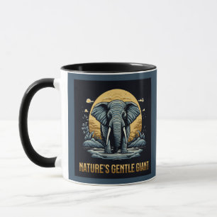 Mug Les éléphants, géants doux de la nature
