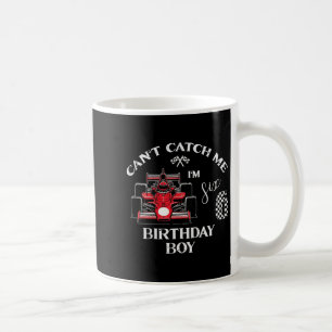 Mug Les enfants 6e anniversaire voiture de course Bday