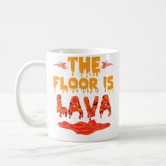 Mug Les enfants cool Le sol est lava pour les garçons
