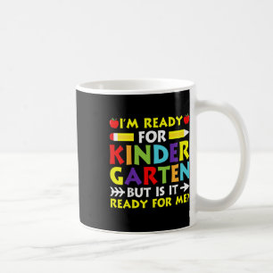 Mug Les enfants Je suis prêt pour la maternelle Retour