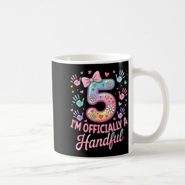 Mug Les enfants je suis un peu difficiles à gérer pour (Droite)