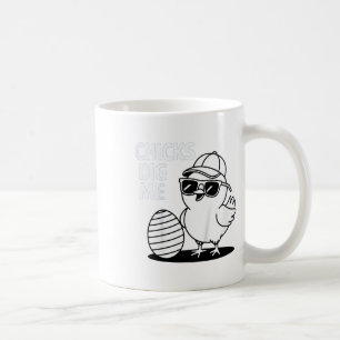 Mug Les Enfants Me Coupent Dans Les Poussins Me Creuse