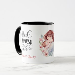 Mug Les enfants personnalisés noms meilleure maman jam