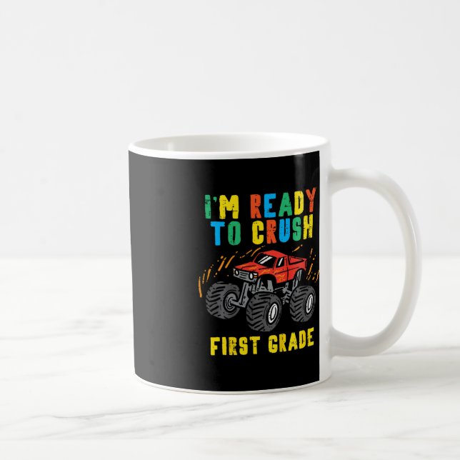 Mug Les Enfants Prêts À Écraser Le Camion Monster De 1 (Droite)
