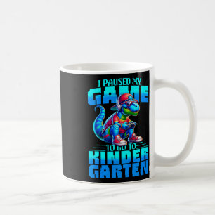 Mug Les enfants rentrent à l'école T-rex J'ai mis mon 
