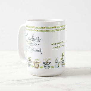 Mug Les enseignants plantent des graines qui poussent 