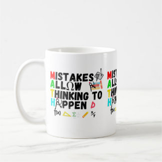 Mug les erreurs permettent de penser