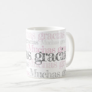 Mug Les Espagnols de Muchas gracias/vous remercient de