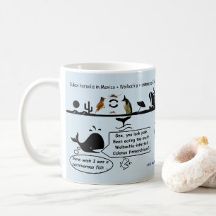 Mug Les essais de baleine droite d'Atlantique nord par