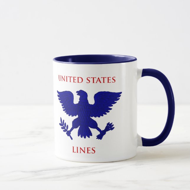Mug Les Etats-Unis rayent (Droite)