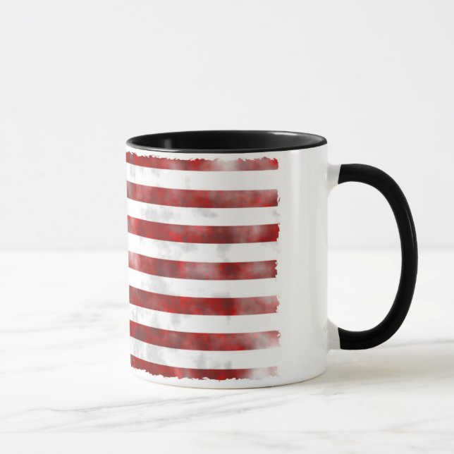 Mug Les Etats-Unis se sont fanés drapeau gentil de (Droite)