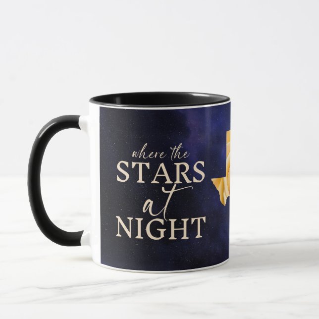 Mug Les étoiles de la nuit sont grandes et brillantes  (Gauche)