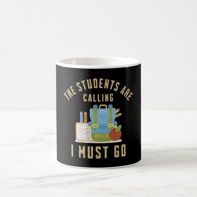 Mug Les étudiants appellent je dois y aller (Centre)