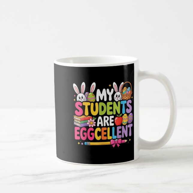 Mug Les étudiants sont excellents professeur de Pâques (Droite)