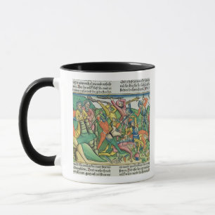 Mug Les exodes 17 8-15 Aaron et Hur soutiennent les