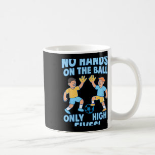 Mug Les fans de soccer donnent des high-fives Graphism