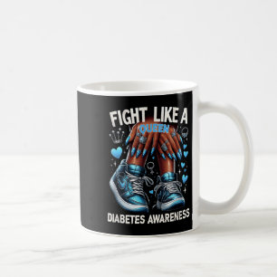 Mug Les Femmes Afro-Reine Noires Luttent Comme Une Rei
