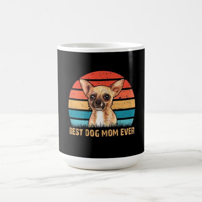 Mug Les femmes citent le meilleur chien maman Ever Chi (Centre)