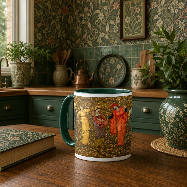 Mug Les femmes cueillant des pommes par Burn-Jones (Créateur téléchargé)