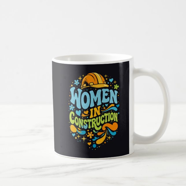 Mug Les femmes dans la construction Rétro Empowerment (Droite)