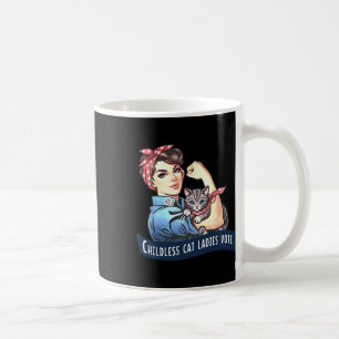 Mug Les Femmes De Chat Sans Enfant Votent Rosie Le Riv