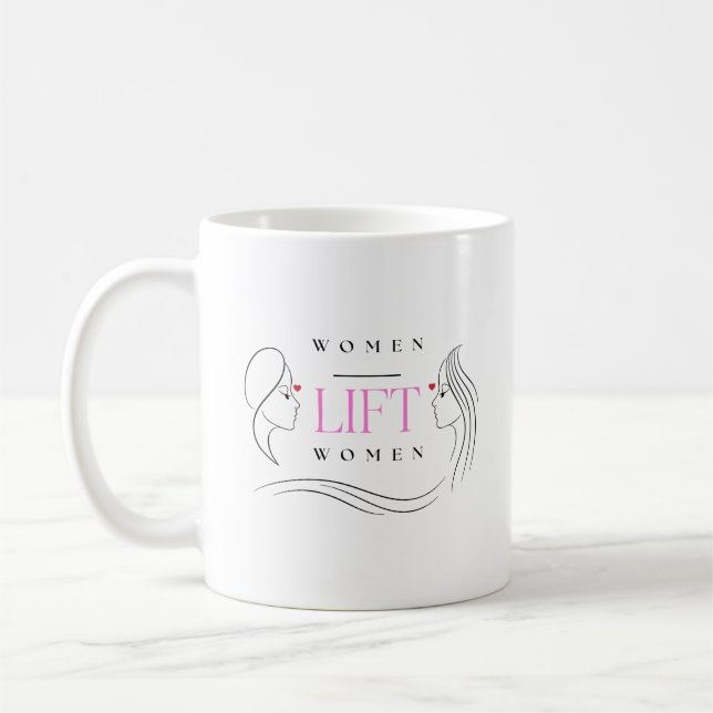 MUG LES FEMMES ÉLÈVENT LES FEMMES  (Gauche)