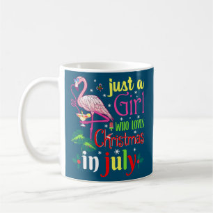 Mug Les Femmes Juste Une Fille Qui Aime Noël En Juille