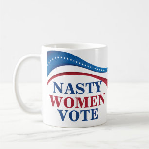 Mug Les Femmes Nasty votent