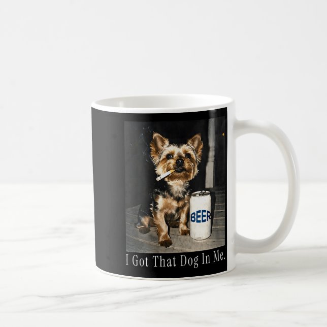 Mug Les femmes ont ce chien à funny yorkie fumeur (Droite)