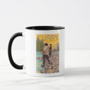 Mug Les femmes pilotent la pêche - cari, Alaska