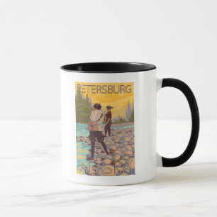 Mug Les femmes pilotent la pêche - Pétersbourg, Alaska