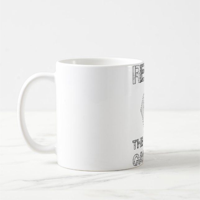 Mug Les femmes résistent à la poitrine gastrique VNeck (Gauche)