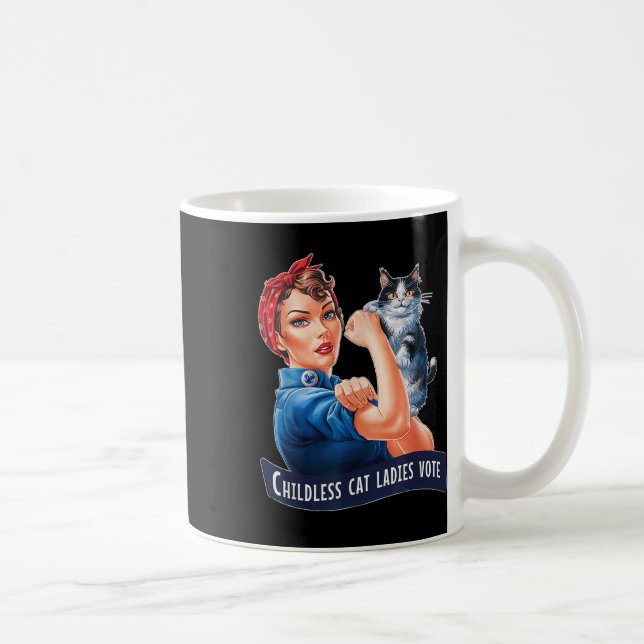 Mug Les Femmes Sans Enfants Votent Roise Le Reveter Le (Droite)