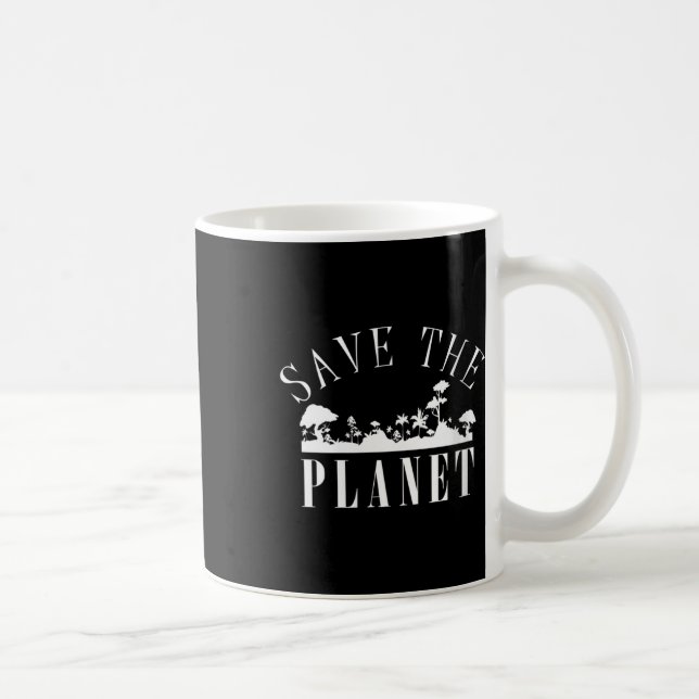Mug Les Femmes Sauvent La Planète Protection De l'envi (Droite)